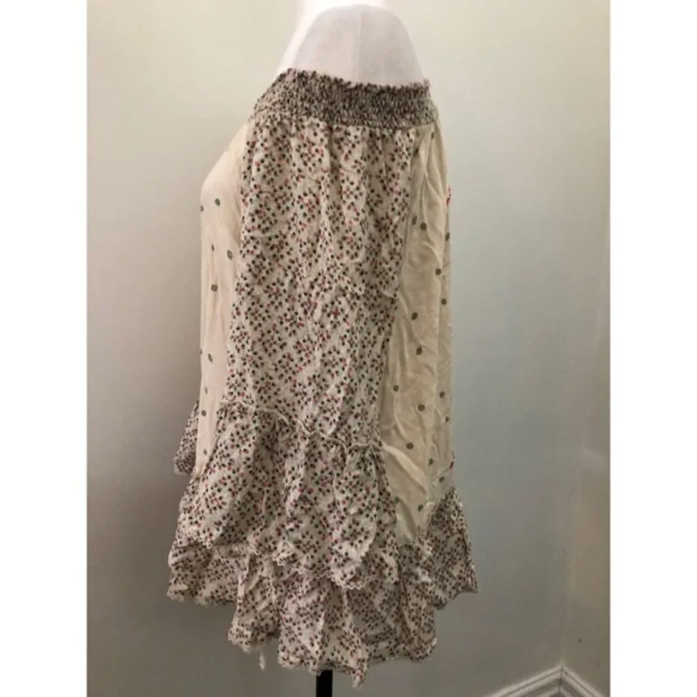 Democracy Floral Bell Sleeve Blouse - Picture 6 of 8